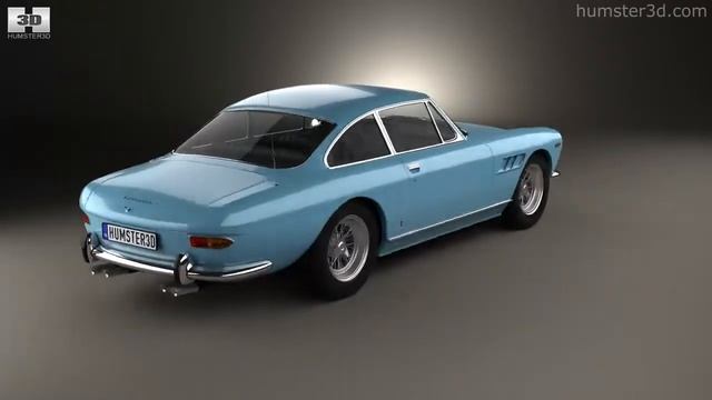 Ferrari 330 GT 2+2 1965 by 3D model store Humster3D.com смотреть онлайн