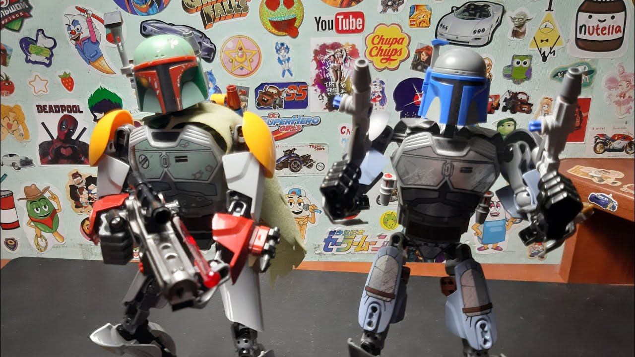 Джанго Фетт и Боба Фетт / Star Wars:Buildable Figures | Обзор моделей смотреть онлайн