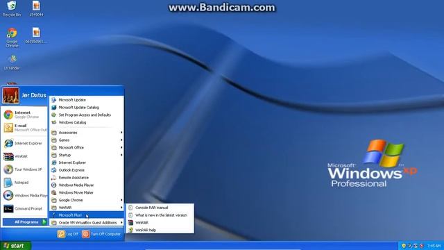 Windows XP Professional (SP3) In VirtualBox смотреть онлайн