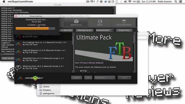 How to Install Feed the Beast [Mac] [Without Crash and Errors] смотреть онлайн