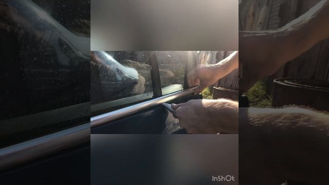 Снятие молдинга на фольксваген пассат б6