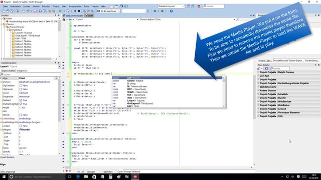 Tutorial: Create a WAV file (FireMonkey DX10) on Win 10 and OS X смотреть онлайн