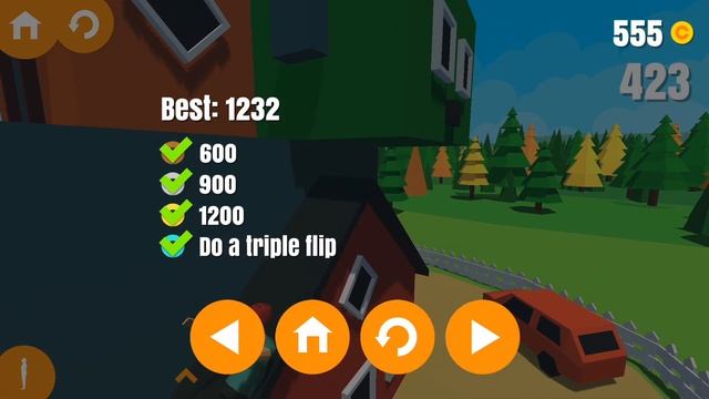 FLIP TRICKSTER PARKOUR SIMULATOR - Parkour Epic Fail, Drops & Flops [iOS Android] смотреть онлайн