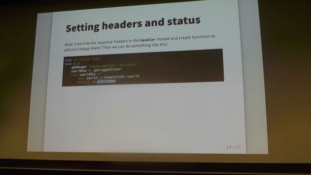 2016 10 27 - Carl Baatz - Build yourself a Haskell web framework смотреть онлайн