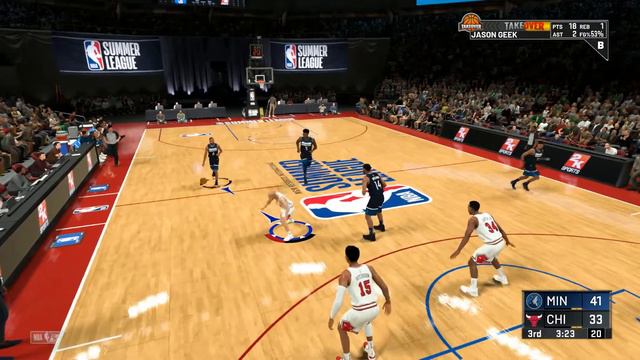 NBA 2K20 My Career ~ Ep.8 ~ Summer League Game Chicago Bulls Vs. Minnesota Timberwolves смотреть онлайн