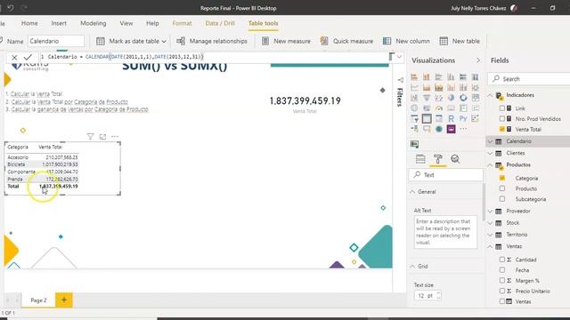 Serie Power BI DAX - Cap. I: SUM vs SUMX Power BI Dax смотреть онлайн