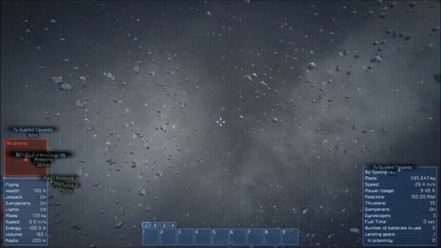 Space Engineers: TV Guided Torpedos [Patch 01.047] смотреть онлайн