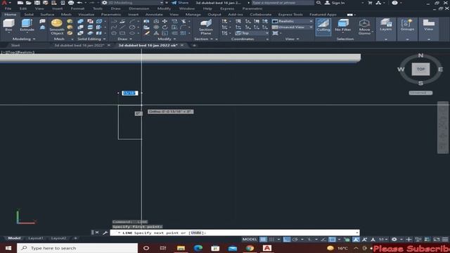 3D Bed new design making in AutoCAD 2022 | Part 02 | Engineer Tauseef Ullah смотреть онлайн