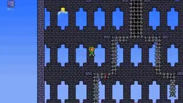 Terraria Adventure! Часть 2 Небесный храм, гарпии и терпение смотреть онлайн
