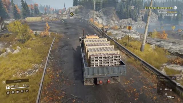 Snow Runner-First Truck-GMC MH9500|Gameplay смотреть онлайн