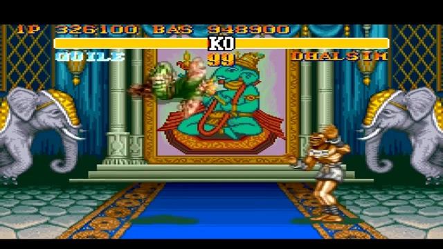 Street Fighter II Turbo Hyper Fighting (SNES) - Guile смотреть онлайн