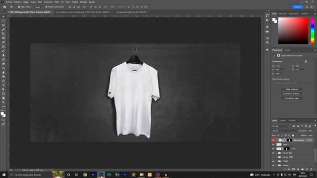 MOCKUPS de camisetas GRATIS para PHOTOSHOP ✅ Descarga mockup ropa tutorial смотреть онлайн