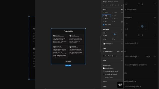 Responsive Testimonials Figma Web Blocks смотреть онлайн