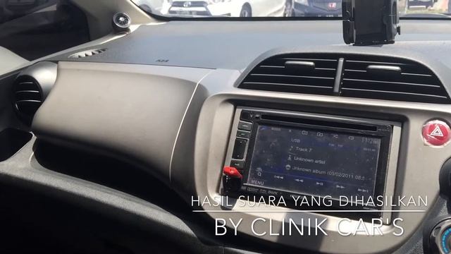 Clinik Cars|Simple Box Custom And Audio|Honda Jazz RS 2013|Sound Quality+Loud смотреть онлайн