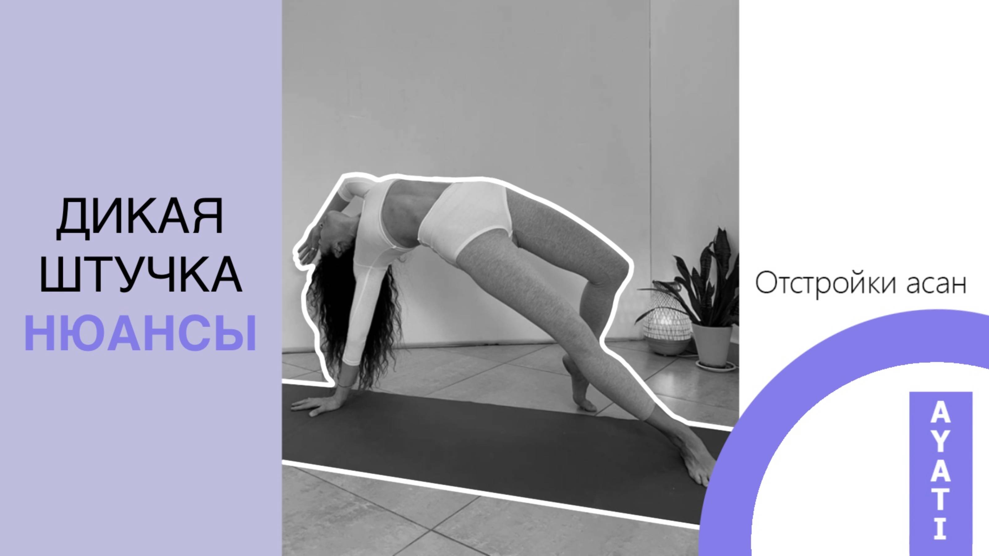 Каматкарасана или Дикая Штучка | ОТСТРОЙКИ АСАН | ЙОГА для НАЧИНАЮЩИХ | AYATI YOGA | смотреть онлайн