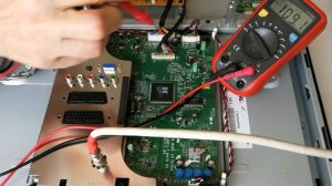 Toshiba 32AV703 нет изображения. Ремонт Main board: MST3740EU-T Rev 1.04