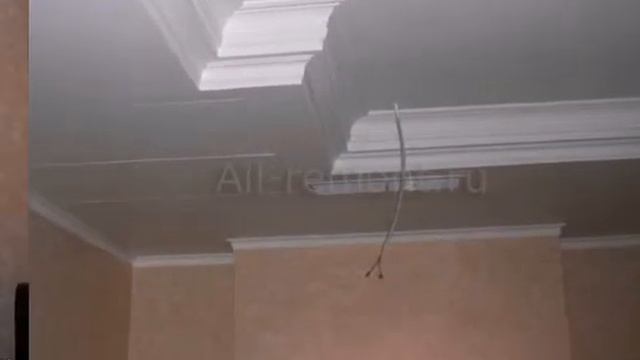 Ремонт коттеджей. Фотографии ремонта в коттедже на Калужском шоссе. АльфаСтрой смотреть онлайн