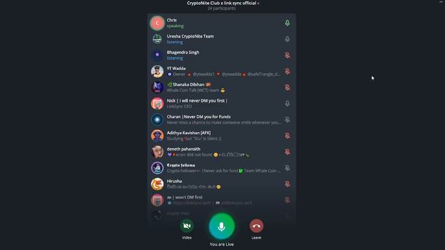 CryptoNite Club x Link sync official AMA Recap смотреть онлайн