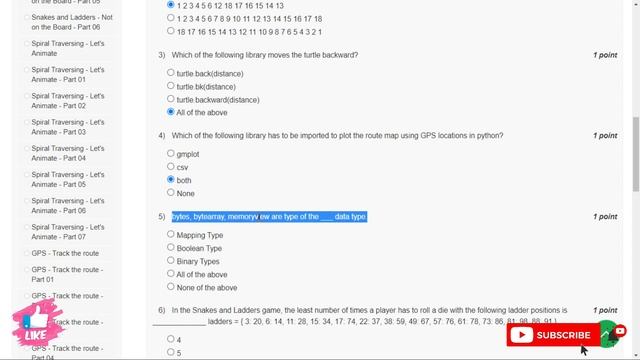 NPTEL The Joy of Computing using Python Week 7 Assignment Solutions || Jan- Apr 2023 | @OPEducore смотреть онлайн