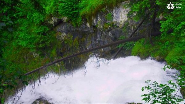 Running Water Soothing Sounds. (10 hours). White Noise