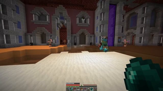 HermitCraft 4: Nether Hub Building With Tango And Fireworks! смотреть онлайн