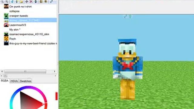 Minecraft Skin Editor MCSkin3D