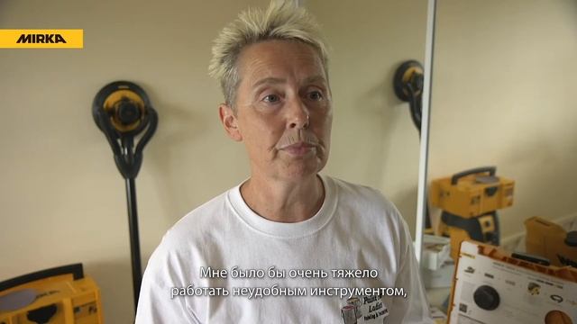Как шлифовать стены и потолок без пыли вместе с Mirka смотреть онлайн