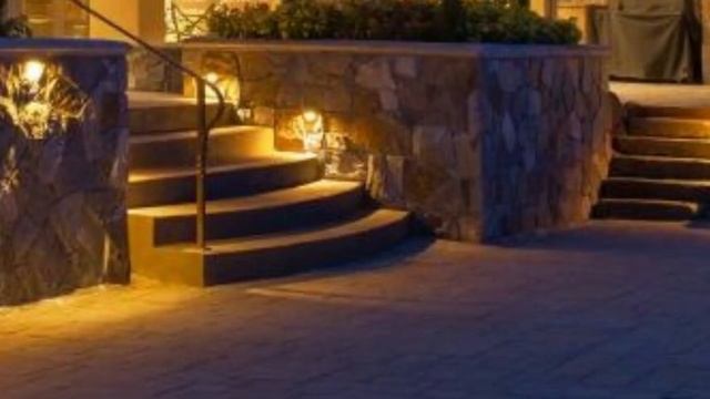 How to light up your backyard Part 4 Step Lights смотреть онлайн