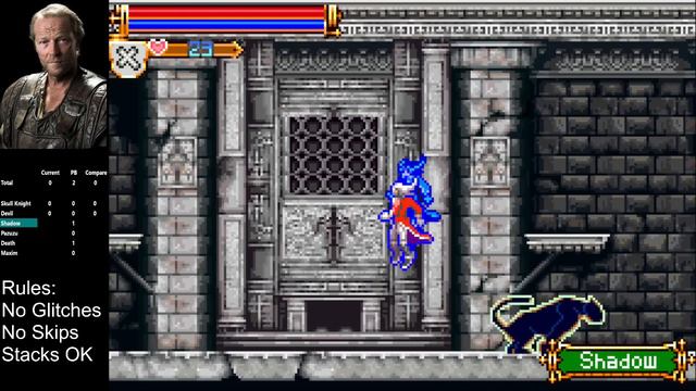 Castlevania: Harmony of Dissonance - No Hit Speedrun смотреть онлайн