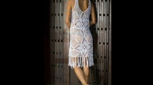 Пляжное платье или пляжная туника? Смотрим, выбираем, вяжем быстро #crochet