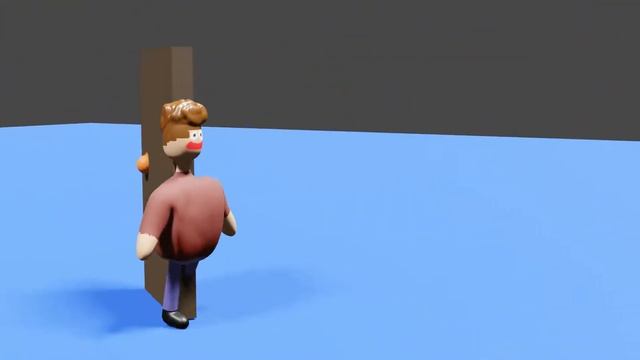 дверь которая открывается наоборот (Blender) смотреть онлайн