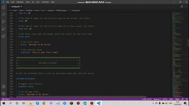 Создание сервера майнкрафт №11 Оформление смотреть онлайн