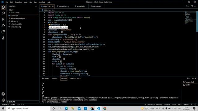 Object detection and Identification in real time using YOLO v3 смотреть онлайн