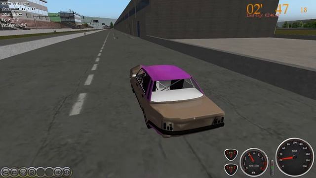 Rigs of Rods Full Banger Race with AI Bots and Repair (Cosmic Vole's Stock Car Mod) смотреть онлайн