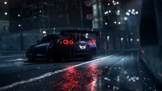 Nissan GTR in Rain, Live Wallpaper, 1080p, 60fps смотреть онлайн