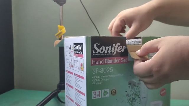 Sonifer Hand Blender Set unboxing смотреть онлайн