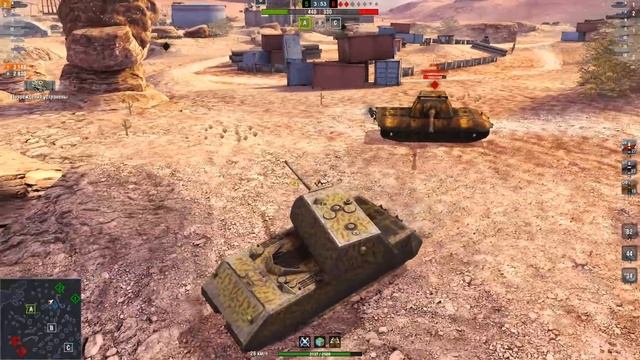 WoT Blitz - Гений танкования.Как играть на Маусе - World of Tanks Blitz (WoTB) смотреть онлайн