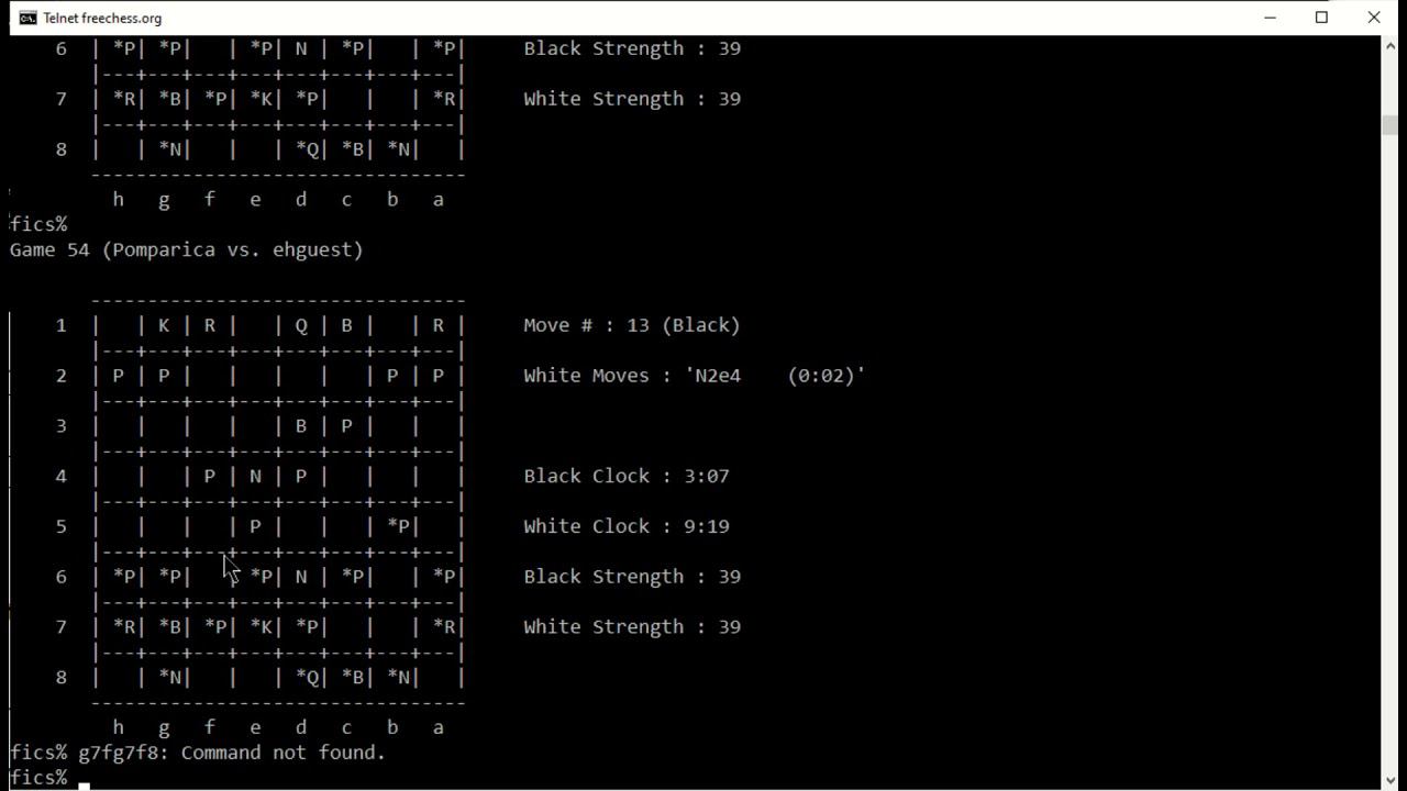 Шахматы Онлайн в командной строке онлайн смотреть онлайн