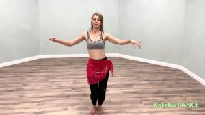 Урок восточного танца для начинающих | Belly dance lesson | Урок танцев