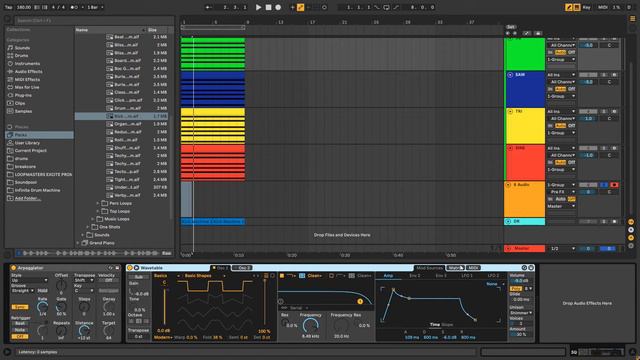 Ресемплинг - урок в Ableton Live