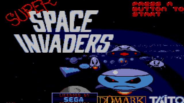 Super Space Invaders Master System Title Music смотреть онлайн