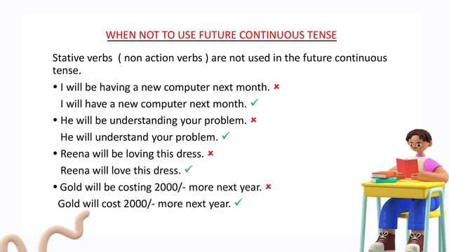 FUTURE CONTINUOUS TENSE смотреть онлайн