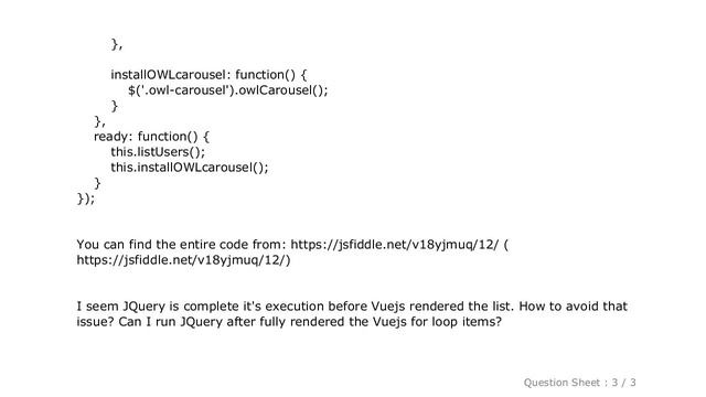 jQuery : JQuery not working with Vuejs смотреть онлайн