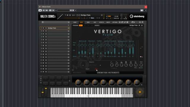 Vertigo Flute for HALion | Cinematique Instruments смотреть онлайн