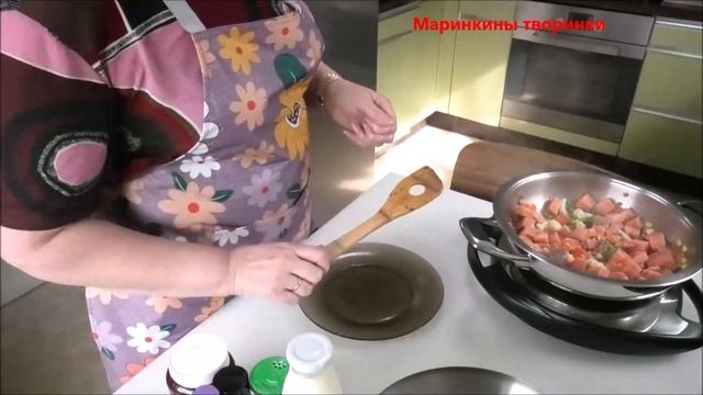 Бабочки с рыбой и овощами. Маринкины творинки. Всем МИРА и Добра! смотреть онлайн