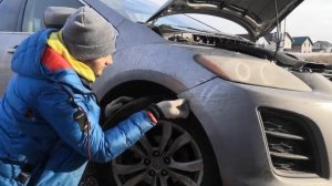 Замена лампы ближнего света на мазде сх 7