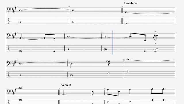Mitski - My Love Mine All Mine (Bass Tab) смотреть онлайн