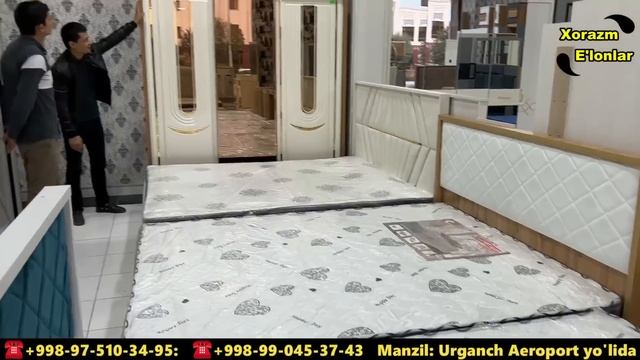 ФАБРИЧНЫЙ СПАЛНЫЙ МЕБЕЛЬ НАРХЛАРИ + СКИДКА | XORAZM URGANCH MEBEL NARXI #mebel