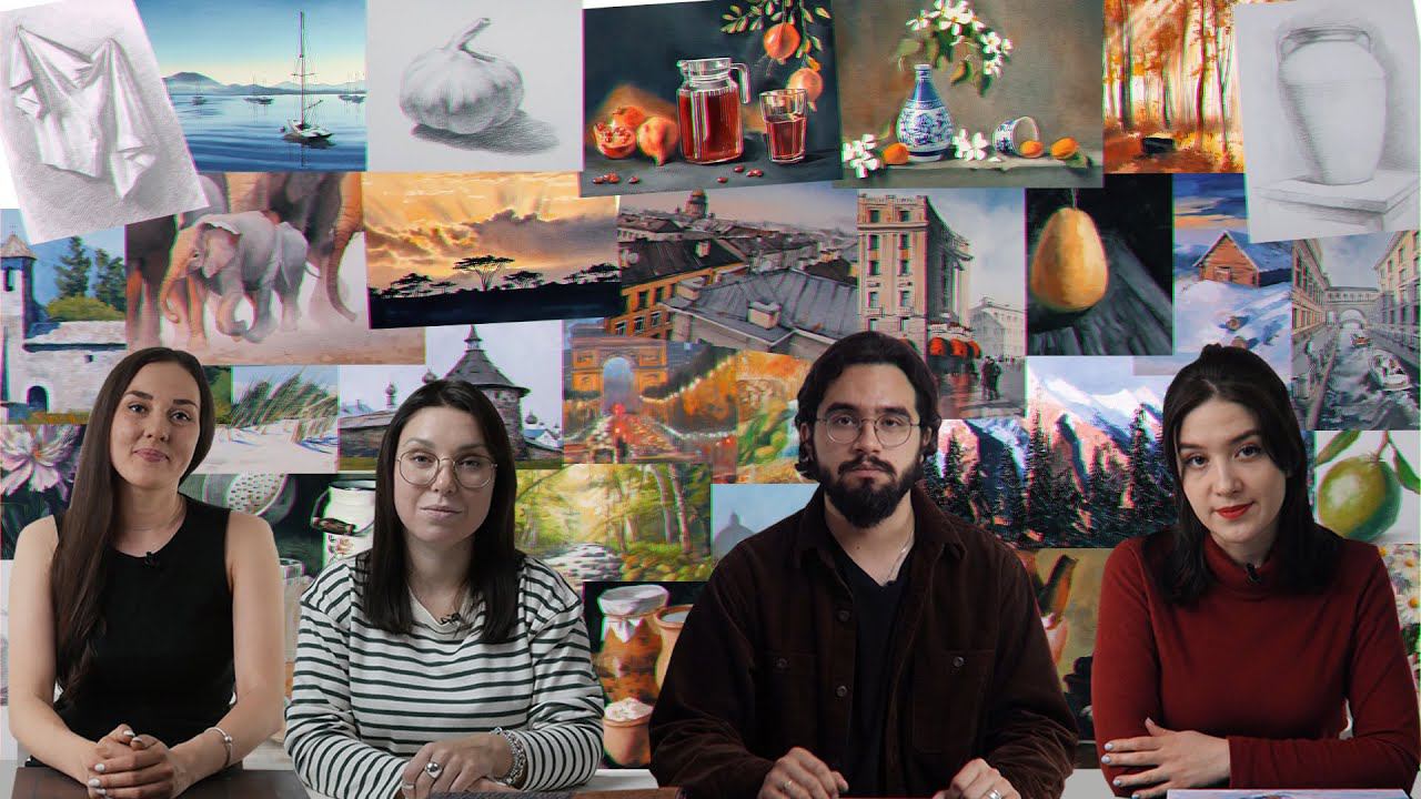 Промо онлайн-курса «Я — Живописец» смотреть онлайн