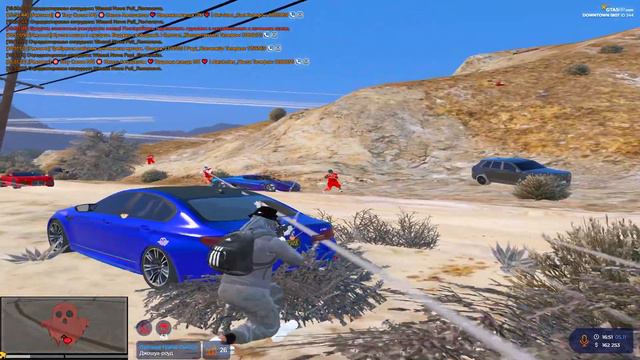 НЕБО ПОМОЖЕТ НАМ... НО НЕ ВАМ //BUSH //DOWNTOWN //gta5rp смотреть онлайн
